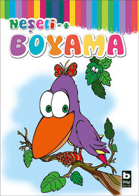 Bilgi Neşeli Boyama 4 | Bilgi Yayınevi