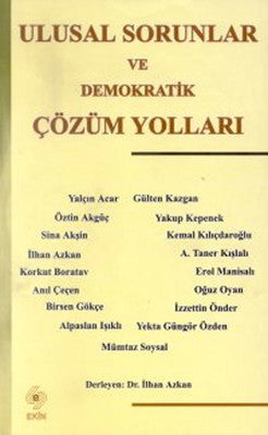Ulusal Sorunlar ve Demokratik Çözüm Yolları | Ekin Basım Yayın