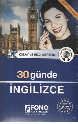 30 Günde İngilizce (CD'li) - Kutulu | Fono Yayınları