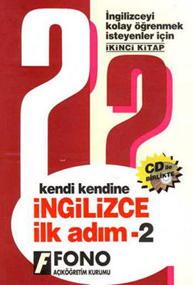 İngilizce İlk Adım - 2 (2 CD'li) - Kutulu | Fono Yayınları (İnce Kapak)