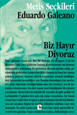 Biz Hayır Diyoruz | Metis Yayınları