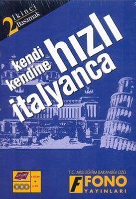 Hızlı İtalyanca 2.Basamak Seti (2 Kitap 3 CD) - Kutulu | Fono Yayınları