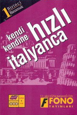Hızlı İtalyanca 1.Basamak Seti (2 Kitap 2 CD) - Kutulu | Fono Yayınları (İnce Kapak)
