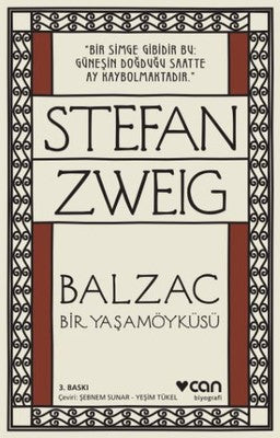 Balzac Bir Yaşam Öyküsü | Can Yayınları