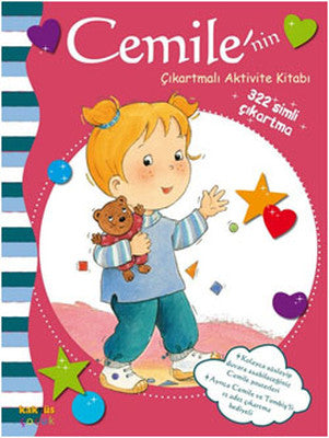 Cemile'nin Çıkatmalı Aktivite Kitabı (322 Simli Çıkartma) | Kaknüs Yayınları