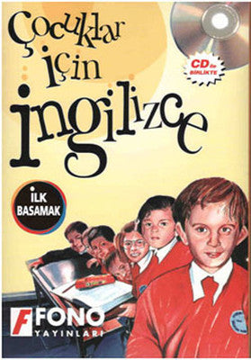 Çocuklar İçin İngilizce İlk Basamak CD'li - Kutulu | Fono Yayınları
