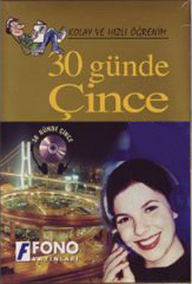 30 Günde Çince (kitap + 2 CD) - Kutulu | Fono Yayınları