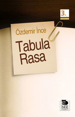 Tabula Rasa | İmge Kitabevi