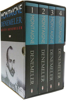 Montaigne Denemeler - 4 Cilt | Say Yayınları
