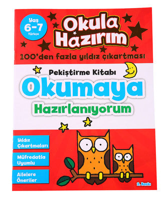 Okula Hazırım 3 - Okumaya Hazırlanıyorum Türkçe Pekiştirme Kitabı (6-7 Yaş) | Doğan ve Egmont Yayıncılık