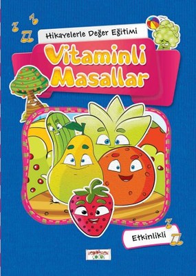 Vitaminli Masallar - Mavi Renk | Yediveren Çocuk
