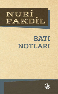 Batı Notları | Edebiyat Dergisi Yayınları