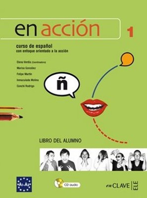 En Accion 1 Libro del Alumno (Ders Kitabı + CD) İspanyolca Temel ve Orta-alt Seviye | Nüans