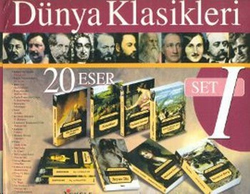 Dünya Klasikleri 1 (20 Kitap Kutulu) | İskele Yayıncılık (İnce Kapak)