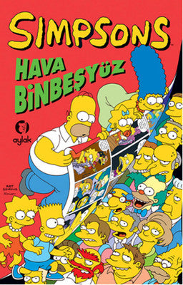 Simpsonlar - Hava Binbeşyüz | Aylak Kitap