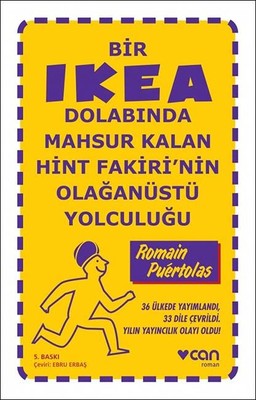 Bir İkea Dolabında Mahsur Kalan Hint Fakiri'nin Olağanüstü Yolculuğu | Can Yayınları