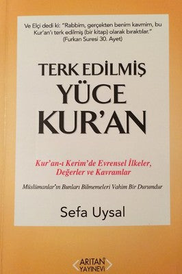 Terk Edilmiş Yüce Kur'an | Arıtan Yayınları