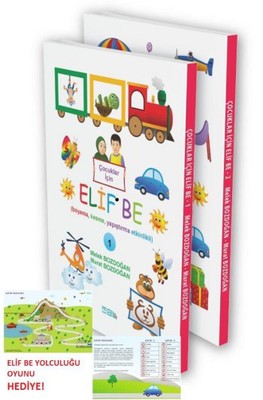 Çocuklar İçin Elif Be - 2 Kitap Takım | Mat Kitap (İnce Kapak)