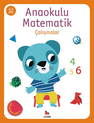 Anaokulu Matematik Çalışmalar 4-5 Yaş Çıkartmalarla | Almidilli