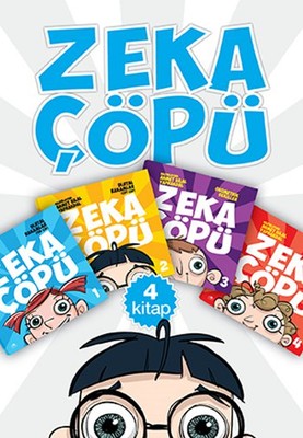 Zeka Çöpü Seti - 4 Kitap Takım | Uğurböceği (İnce Kapak)