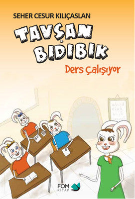 Tavşan Bıdıbık Ders Çalışıyor | Fom Kitap