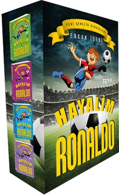 Hayalim Ronaldo Seti - 4 Kitap kutulu | Pinus Kitap