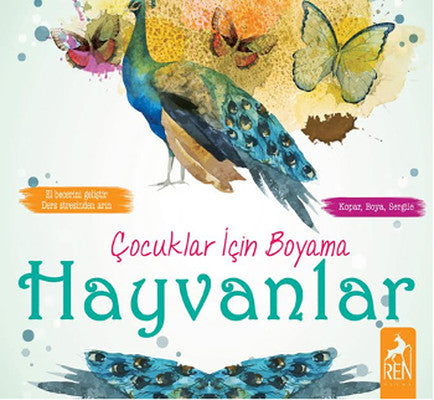 Çocuklar İçin Boyama - Hayvanlar | Ren Kitap