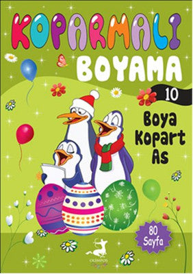 Koparmalı Boyama - 10 | Olimpos Çocuk