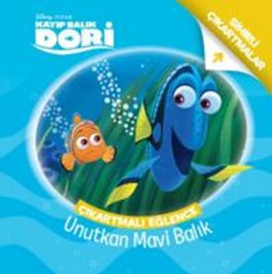 Disney Kayıp Balık Dori Çıkartmalı Eğlence Unutkan Mavi Balık | Doğan ve Egmont Yayıncılık