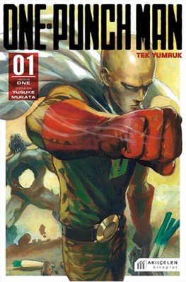One-Punch Man Cilt 1-Tek Yumruk | Akılçelen Kitaplar