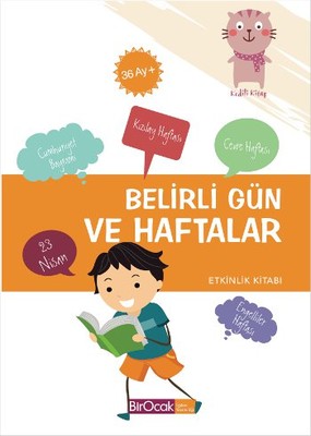 Belirli Gün ve Haftalar Etkinlik Kitabı - 36 Ay | Bir Ocak Yayınları