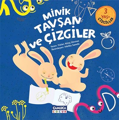 Minik Tavşan ve Çizgiler | Çamlıca Çocuk Yayınları
