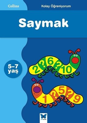 Saymak-Kolay Öğreniyorum 5-7 Yaş | Mavi Kelebek