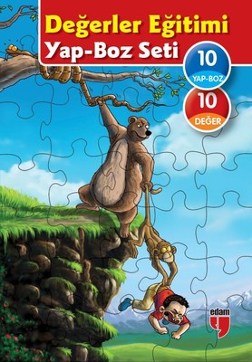 Yap-Boz Seti-10 Adet Değerler Eğitimi | Edam