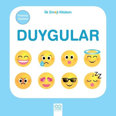 Duygular-İlk Emoji Kitabım | 1001 Çiçek