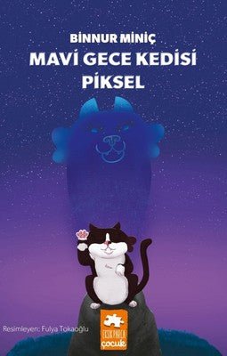 Mavi Gece Kedisi Piksel | Eksik Parça
