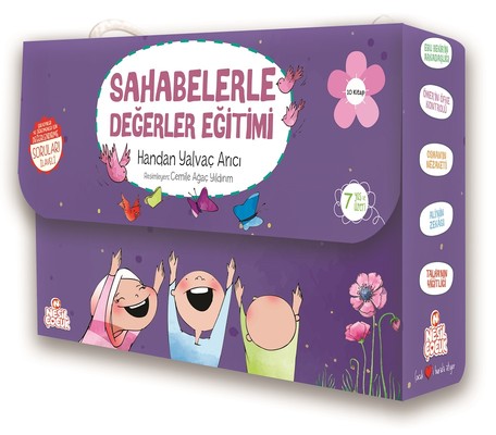 Sahabelerle Değerler Eğitimi 10'lu Set | Nesil Çocuk Yayınları (İnce Kapak)