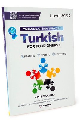 Yabancılar İçin Türkçe 1 - Level A1-2 For Foreigners 1 | Alternatif Yayınları