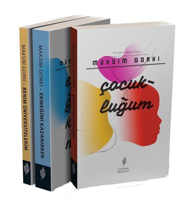 Gorki Otobiyografik Üçleme Seti-3 Kitap Takım | Yordam Edebiyat