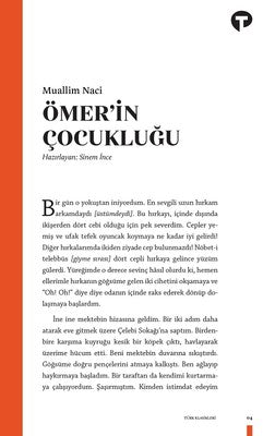 Ömer'in Çocukluğu | Turkuvaz Yayınları