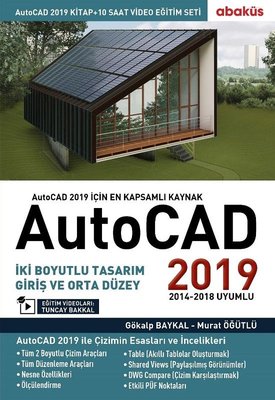 Autocad 2019-Video Eğitim Seti | Abaküs Kitap (İnce Kapak)