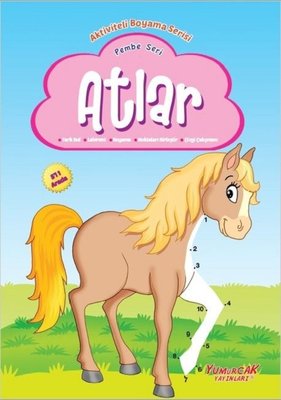Atlar Pembe Seri-Aktiviteli Boyama Serisi | Yumurcak Yayınları
