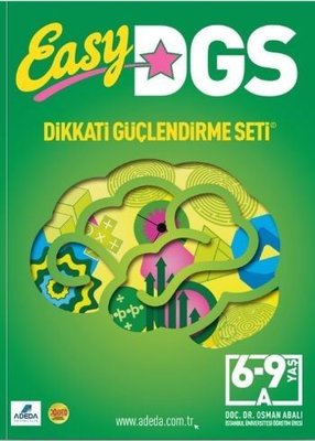 Easy Dikkati Güçlendirme Seti 6-9 Yaş A | Adeda (İnce Kapak)