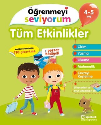 Öğrenmeyi Seviyorum-Tüm Etkinlikler 4-5 Yaş | Uçanbalık Yayıncılık