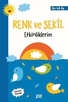 Renk ve Şekil Etkinliklerim 36-48 Ay | Minik Ada