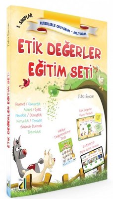 1.Sınıflar Etik Değerler Eğitim Seti-10 Kitap Takım | Damla Yayınevi