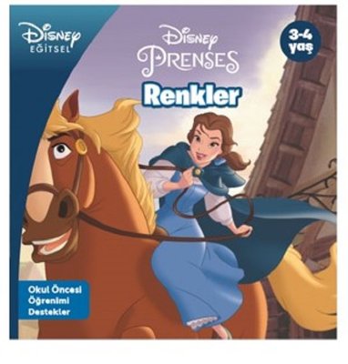 Disney Eğitsel Prenses Renkler 3-4 Yaş | Doğan ve Egmont Yayıncılık