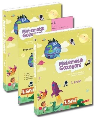 Matematik Gezegeni 1. Sınıf (3 kitap takım) | Odtü Eğitim (İnce Kapak)