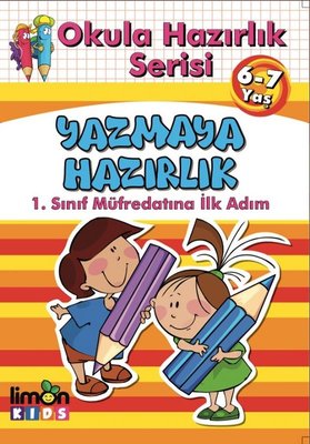 Yazmaya Hazırlık-Okula Hazırlık Serisi 6-7 Yaş | Limonkids