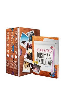 Düşman Okullar Seti - 3 Kitap Takım | Ephesus Yayınları (İnce Kapak)